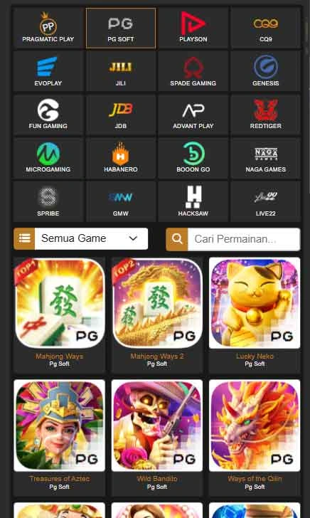 Rejekibet Login pilih game